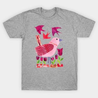 Pink Bird T-Shirt